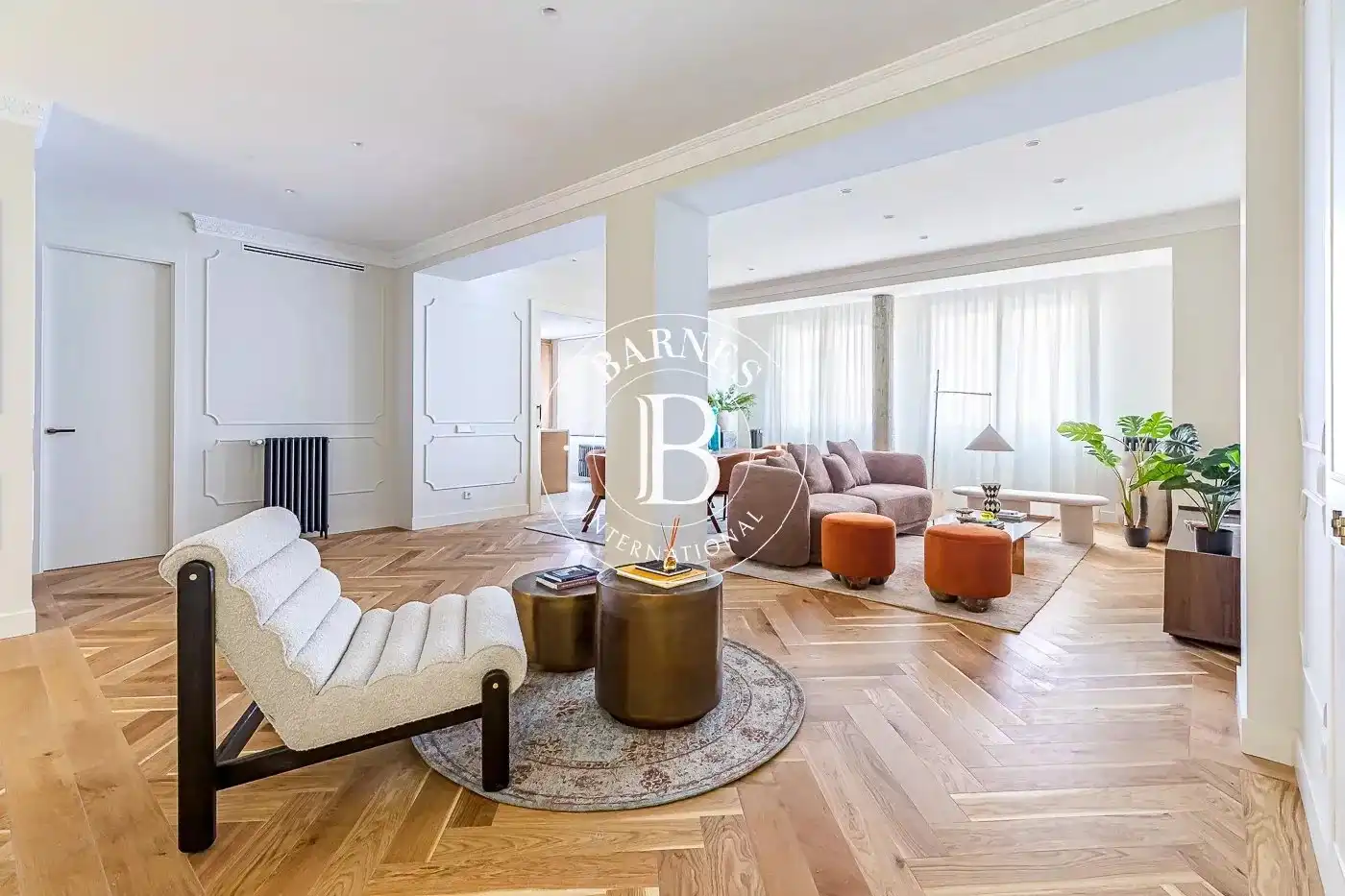 Wohnzimmer von Wohnung zum Verkauf in El Boalo - Cerceda – Mataelpino mit Klimaanlage, Heizung und Möbliert