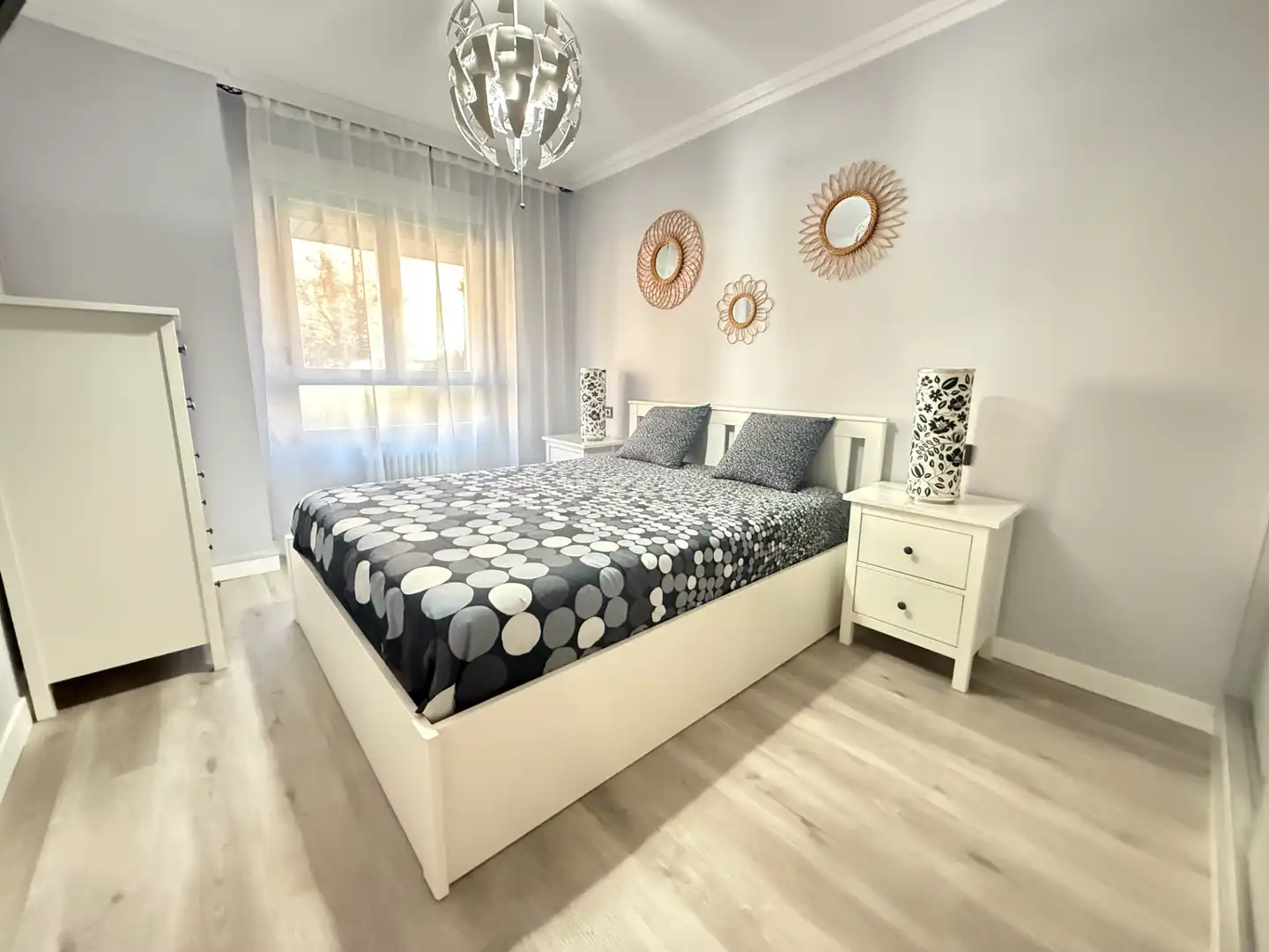 Schlafzimmer von Wohnung zum Verkauf in Palencia mit Heizung und Möbliert