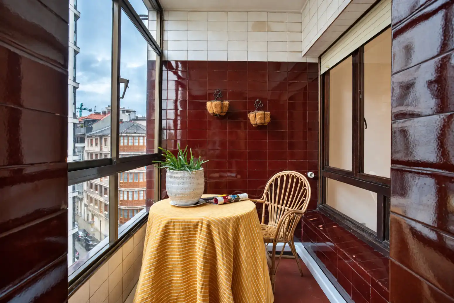 Balcony of Flat for sale in Centro