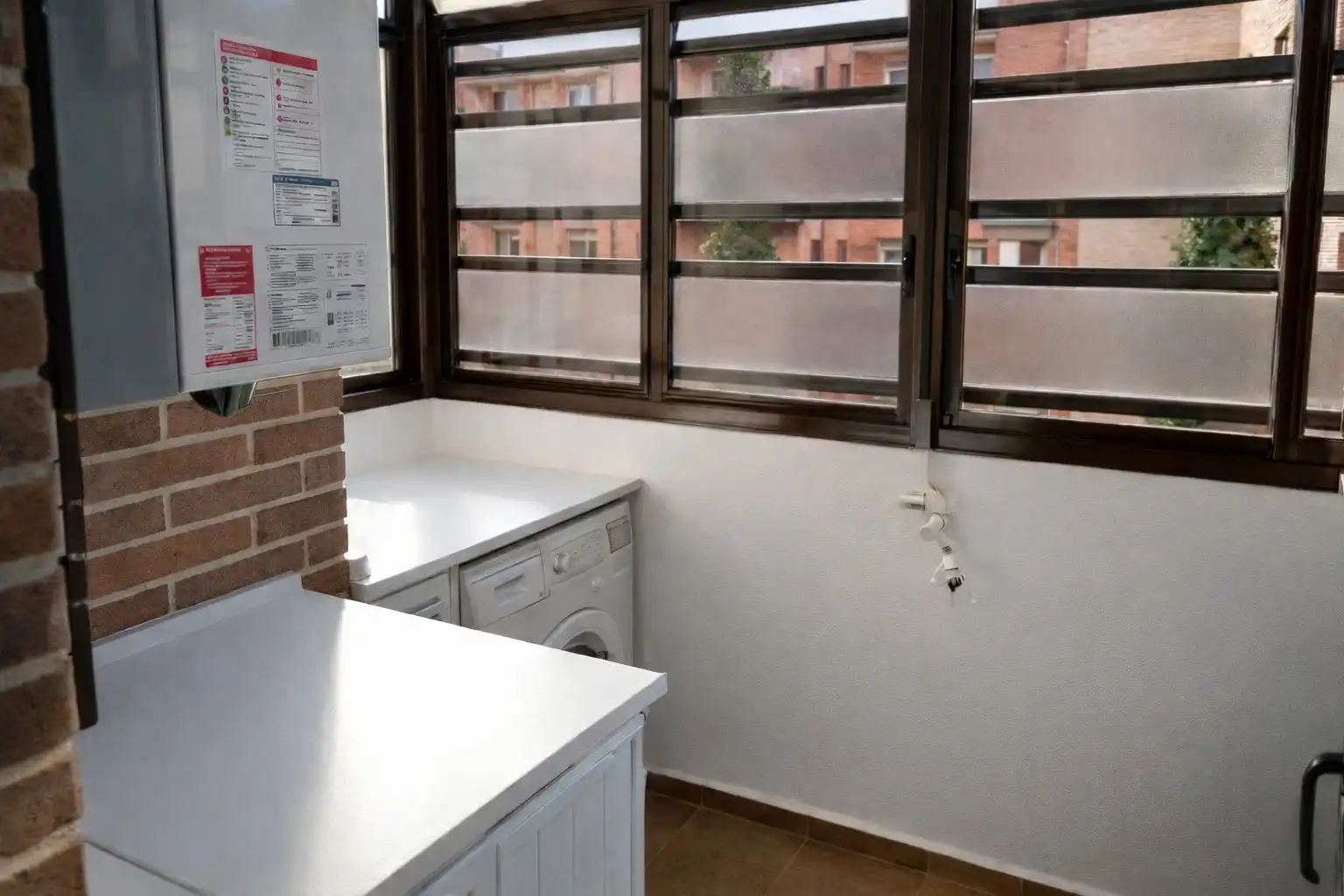 Küche von Wohnung zum Verkauf in Madrid mit Klimaanlage, Heizung und Parkett