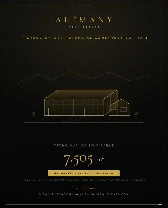 Vista exterior de Terreno industrial en venta en Pira