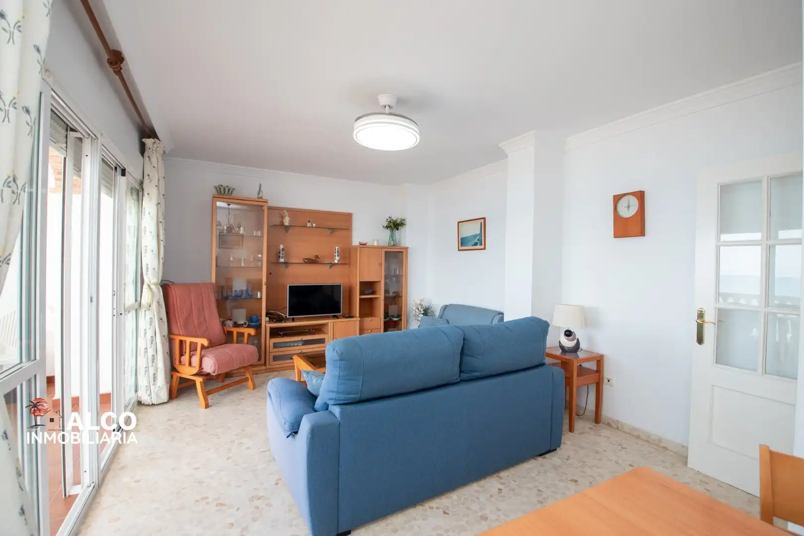 Wohnzimmer von Wohnung zur Miete in Torrox mit Terrasse