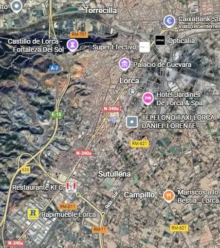 Vista exterior de Piso en venta en Lorca con Aire acondicionado y Amueblado