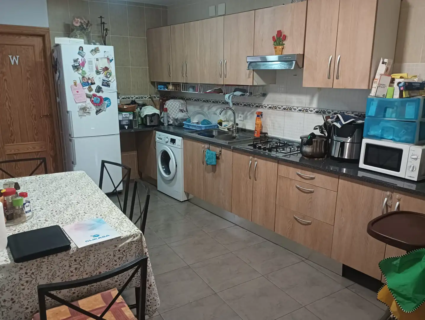 Cuina de Casa o xalet en venda en Camuñas amb Calefacció, Jardí privat i Terrassa