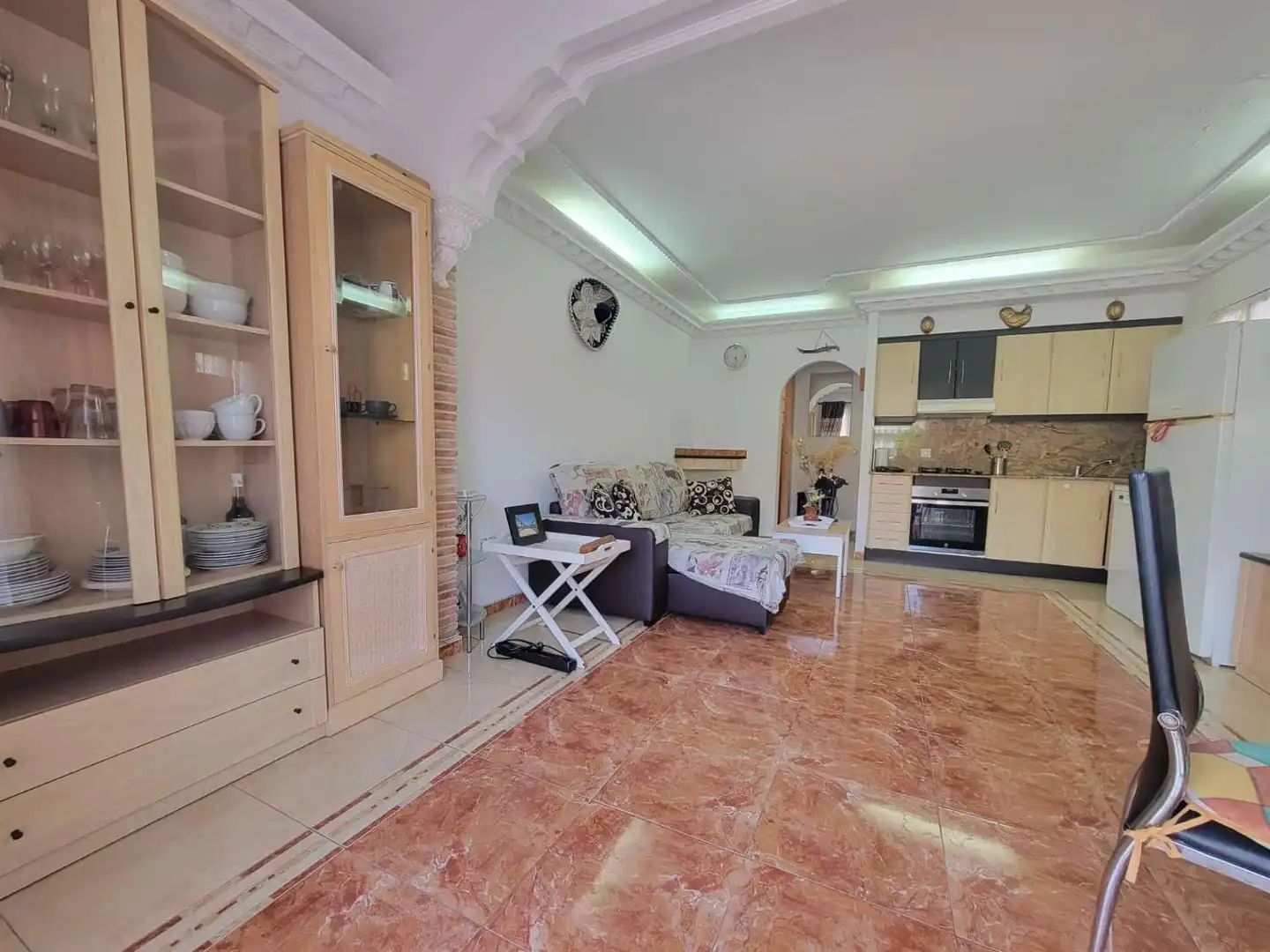 Sala de estar de Casa o chalet en venta en Torrevieja con Aire acondicionado, Calefacción y Terraza