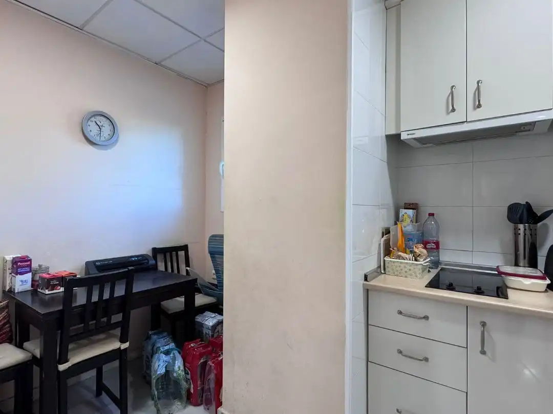Küche von Büro zum Verkauf in Málaga mit Klimaanlage, Heizung und Terrasse