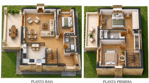 FINCA URBANA PARA 5 CHALETS INDEPENDIENTES, immagine 3