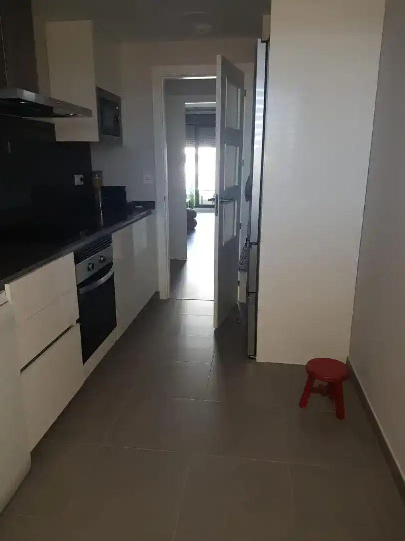 Küche von Wohnung zur Miete in Torremolinos mit Klimaanlage, Schwimmbad und Balkon