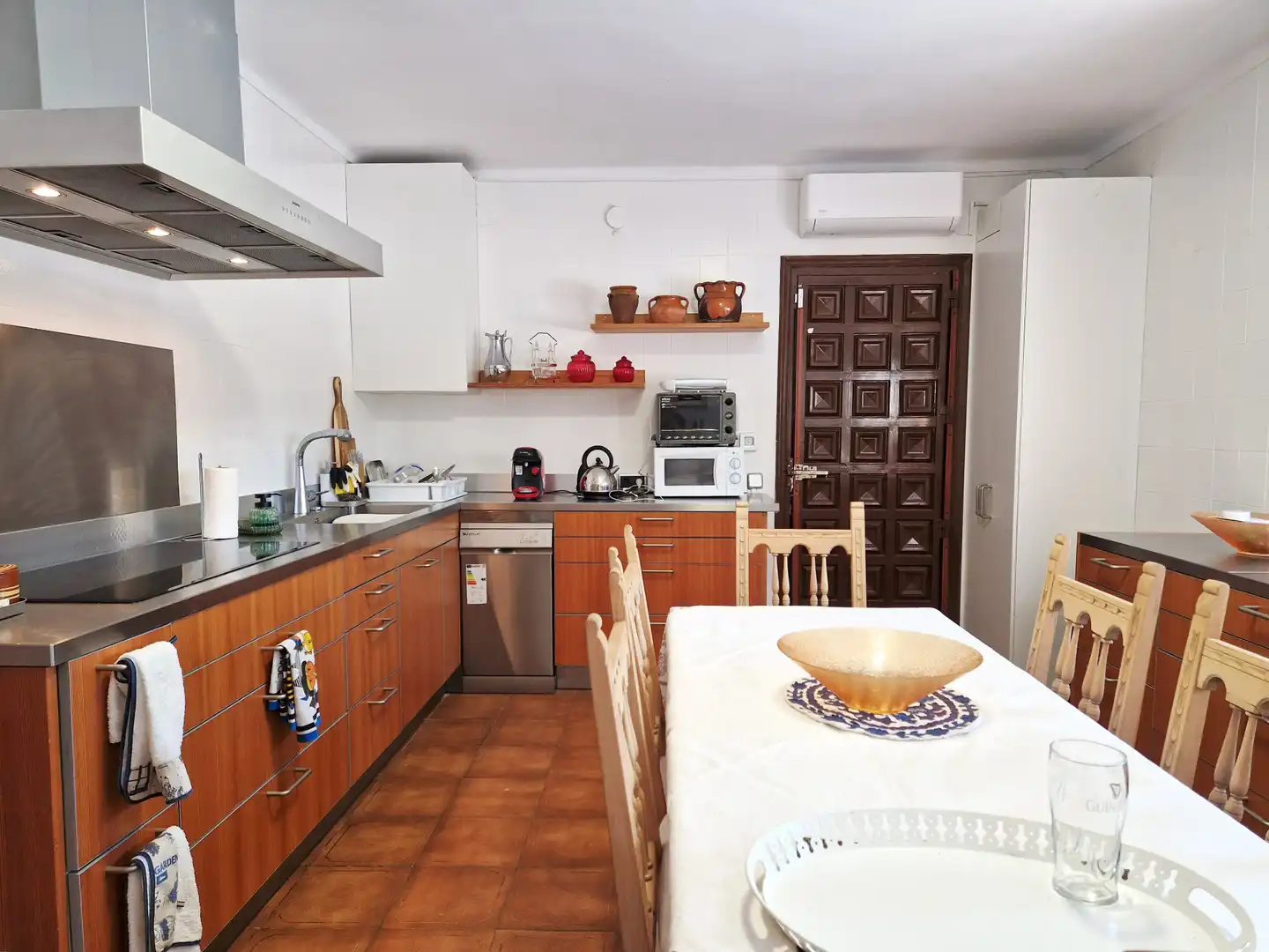 Cocina de Finca rústica en venta en Toledo con Aire acondicionado, Calefacción y Jardín privado
