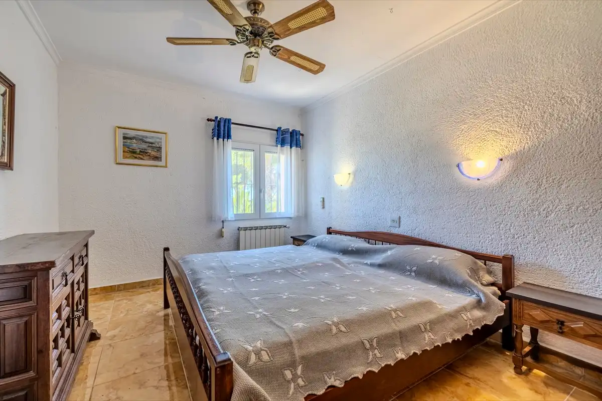 Bedroom of Houses for sale in Jávea / Xàbia  with Air Conditioner, Heating and Private garden