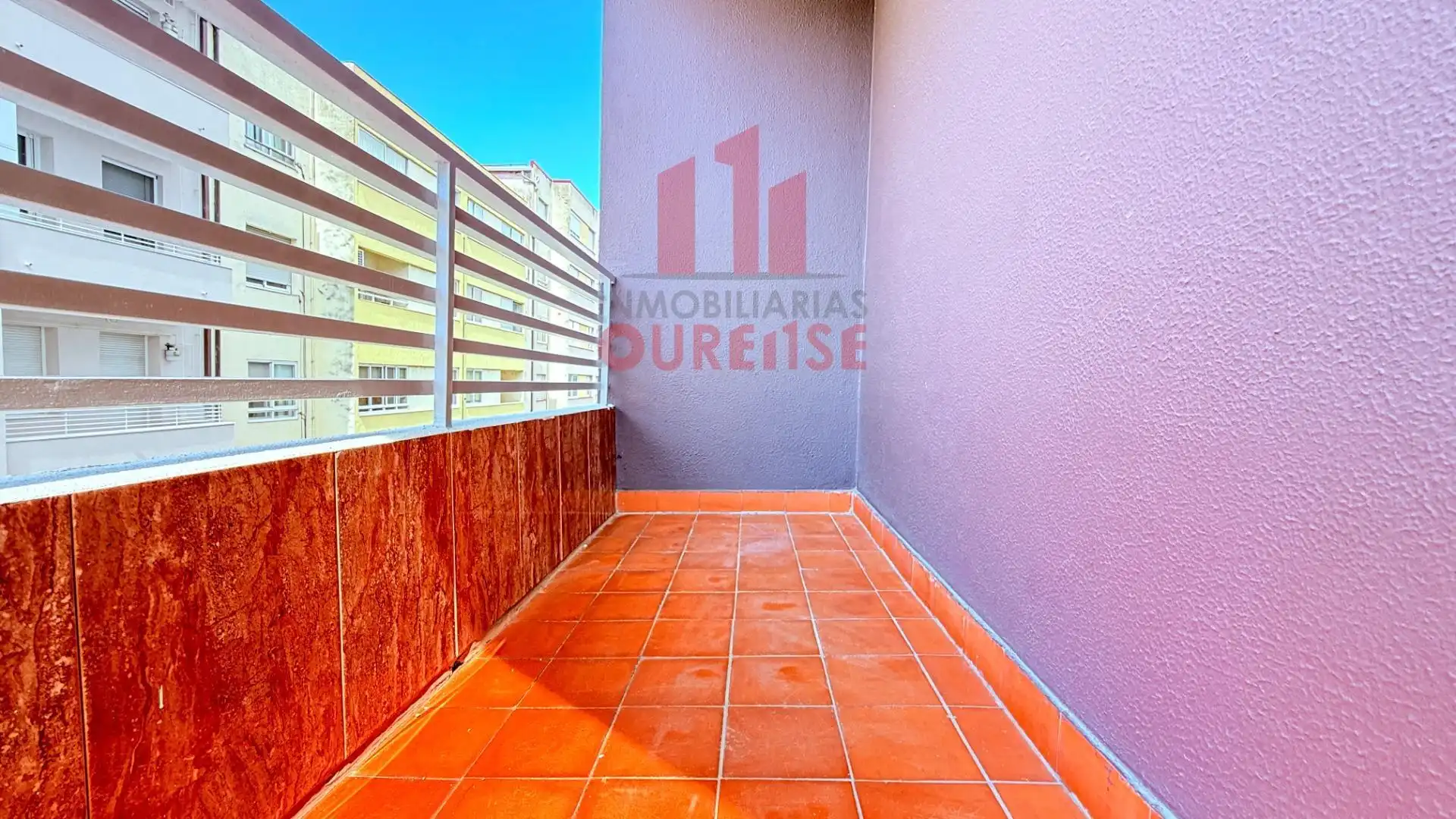Terraza de Piso de alquiler en Ourense Capital  con Calefacción