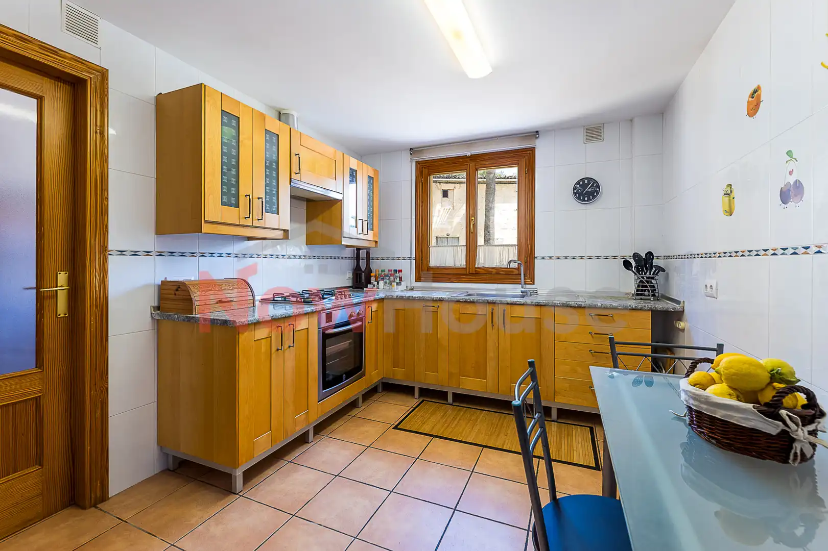 Küche von Erdgeschoss zum Verkauf in Santa Margalida mit Klimaanlage, Heizung und Terrasse