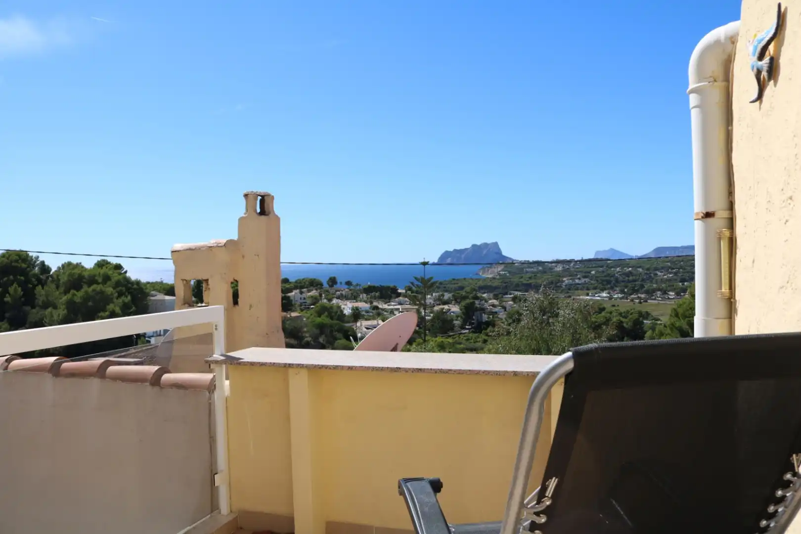 Vista exterior de Apartamento en venta en Moraira con Aire acondicionado, Calefacción y Terraza