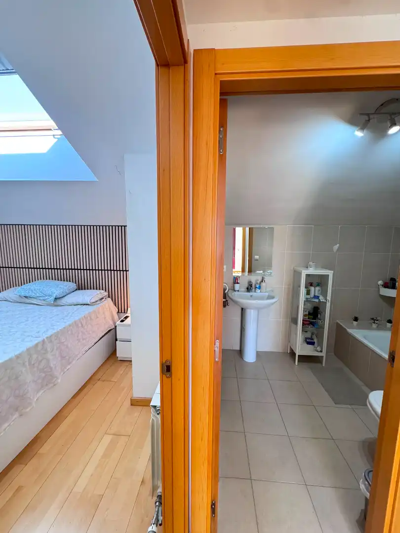 Schlafzimmer von Maisonette zum Verkauf in La Muela mit Klimaanlage, Heizung und Privatgarten