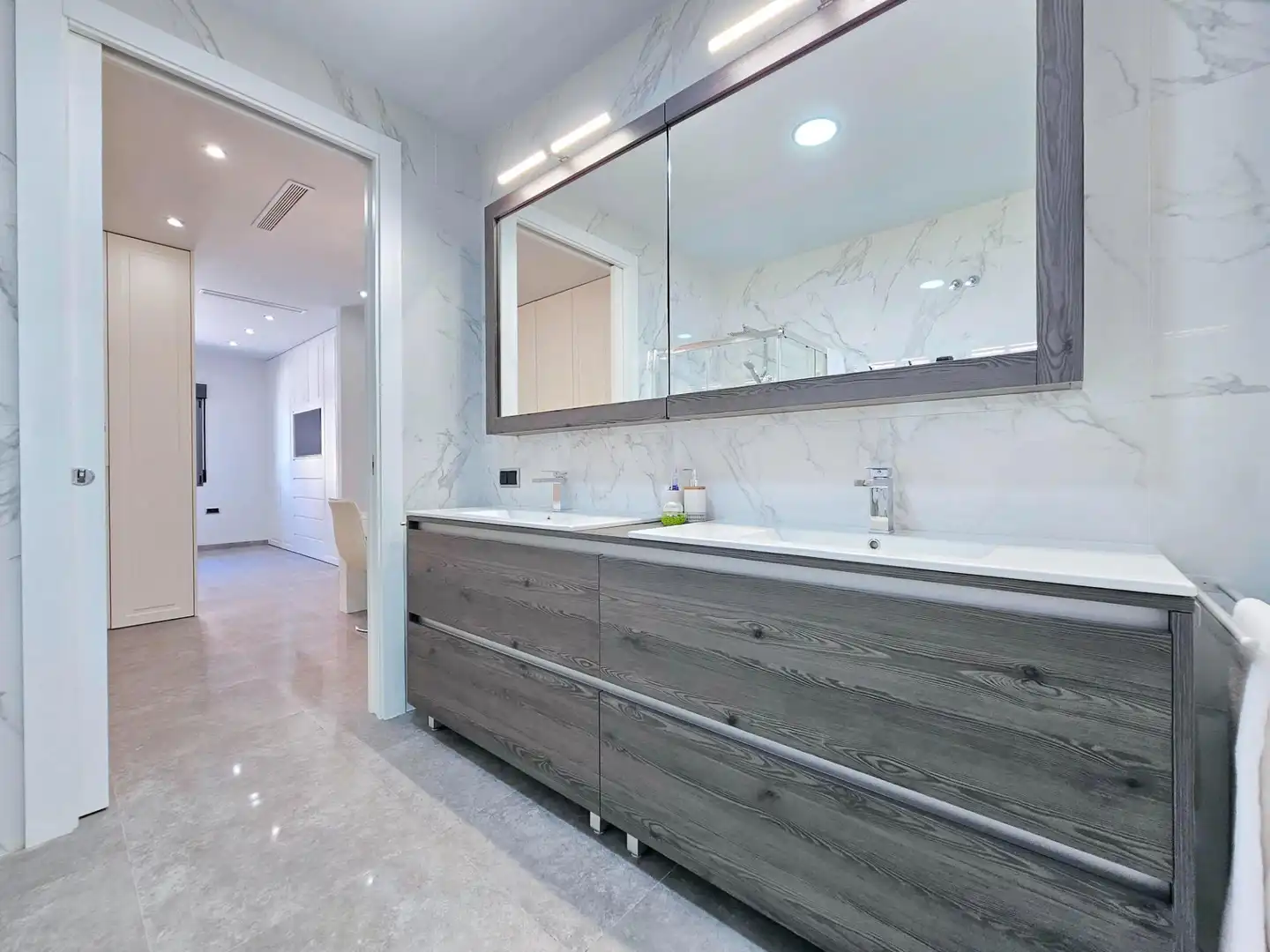 Baño de Casa o chalet en venta en Cartagena con Terraza, Piscina y Amueblado