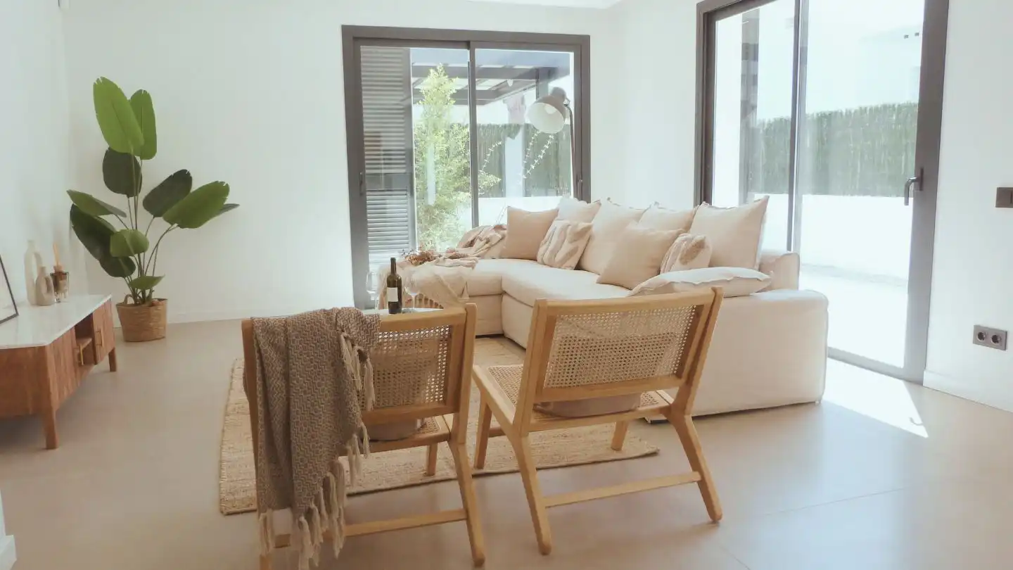 Sala de estar de Casa o chalet en venta en Cambrils con Aire acondicionado, Calefacción y Parquet