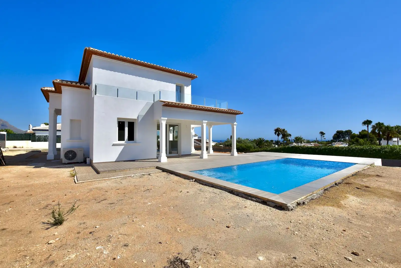 Swimming pool of Houses for sale in Jávea / Xàbia  with Air Conditioner, Heating and Private garden
