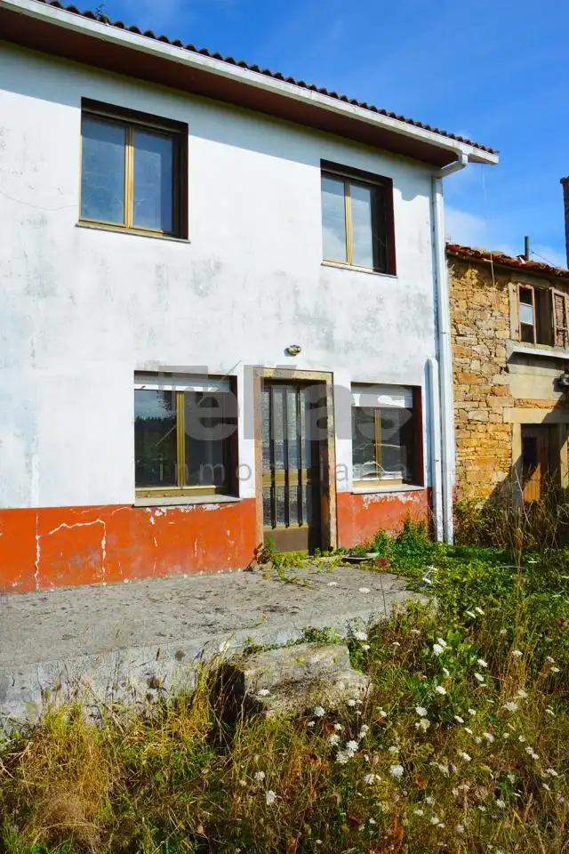 Vista exterior de Casa o chalet en venta en Cabana de Bergantiños con Jardín privado y Amueblado
