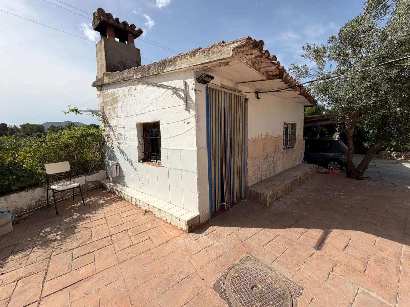 Außenansicht von Haus oder Chalet zum Verkauf in Vilamarxant mit Klimaanlage, Terrasse und Abstellraum