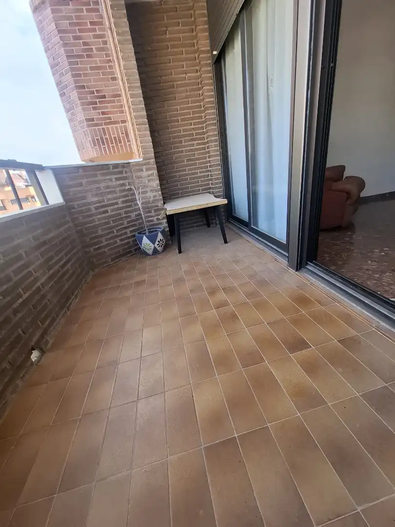 Terrasse von Wohnung zum Verkauf in Valencia mit Klimaanlage, Heizung und Abstellraum