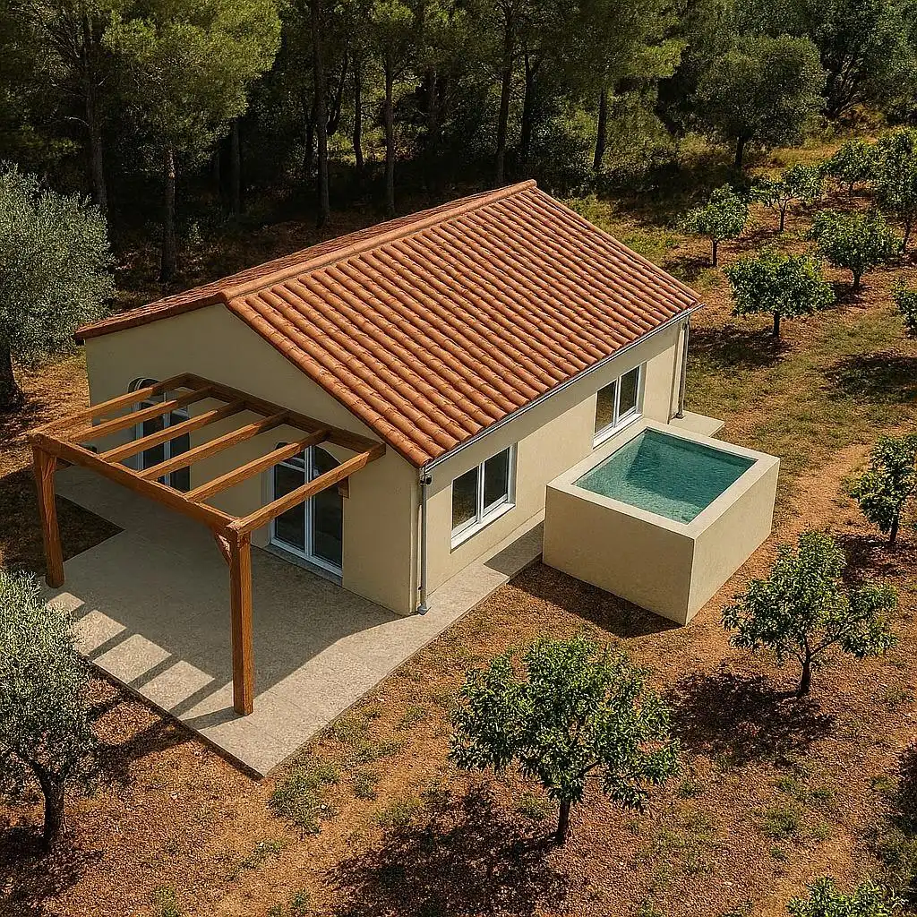 Vista exterior de Casa o chalet en venta en Costitx con Jardín privado, Terraza y Piscina