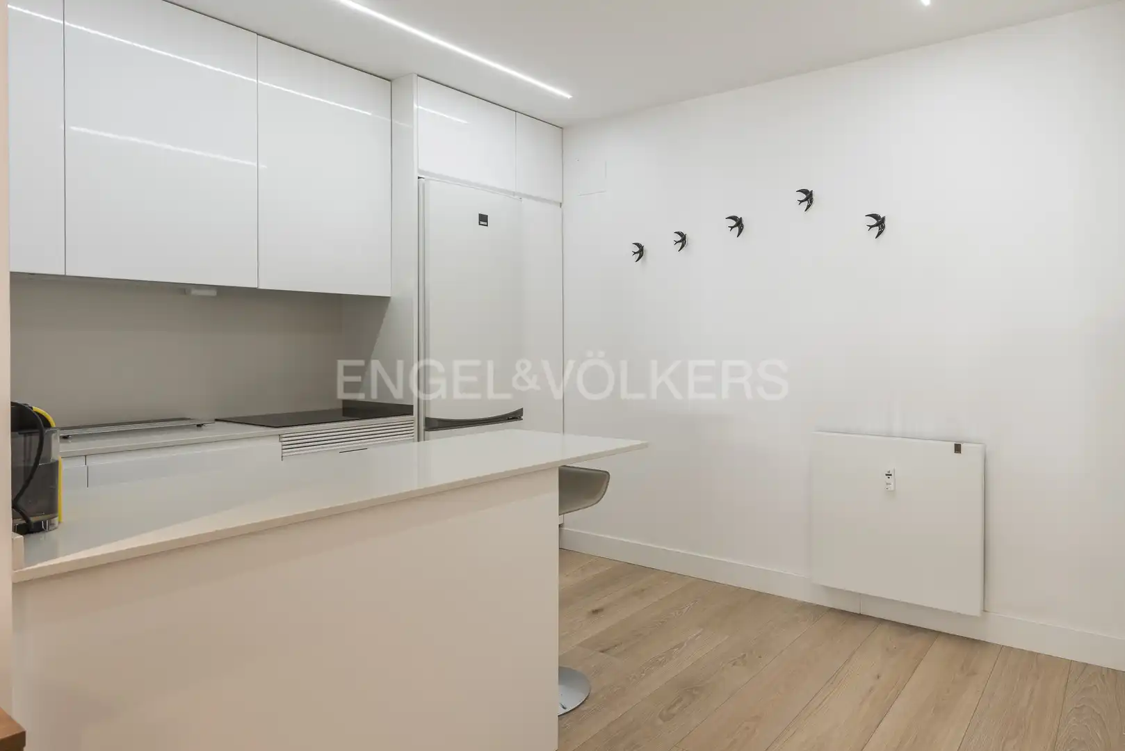 Cocina de Piso de alquiler en Madrid con Aire acondicionado, Calefacción y Amueblado