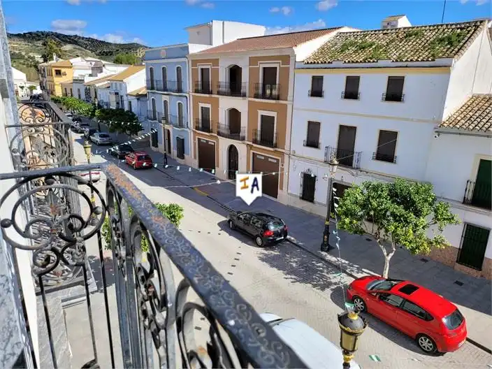 Vista exterior de Casa adosada en venta en Casariche con Aire acondicionado, Terraza y Trastero