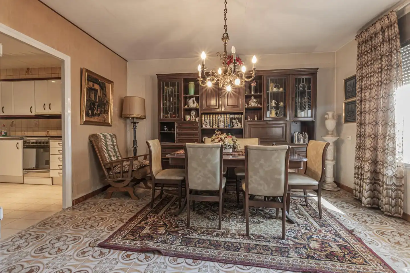 Dining room of Flat for sale in Terrassa  with Terrace and Balcony