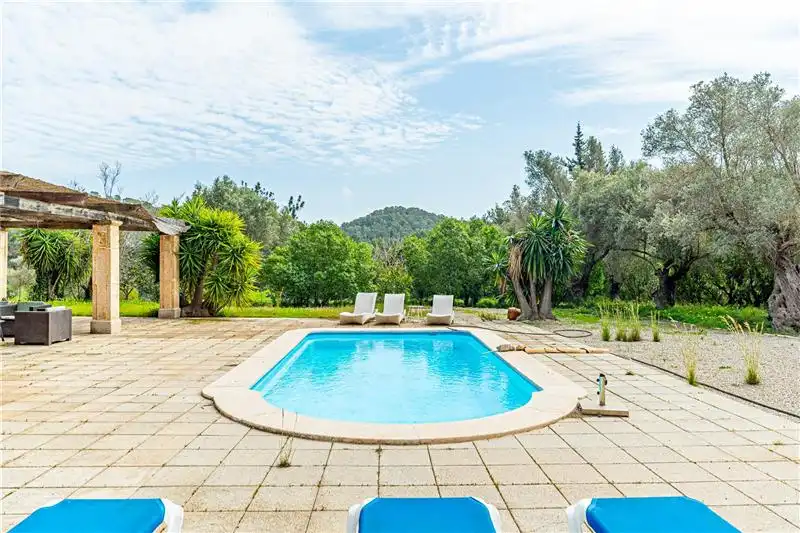 Schwimmbecken von Country house zum Verkauf in Calvià mit Heizung, Privatgarten und Terrasse