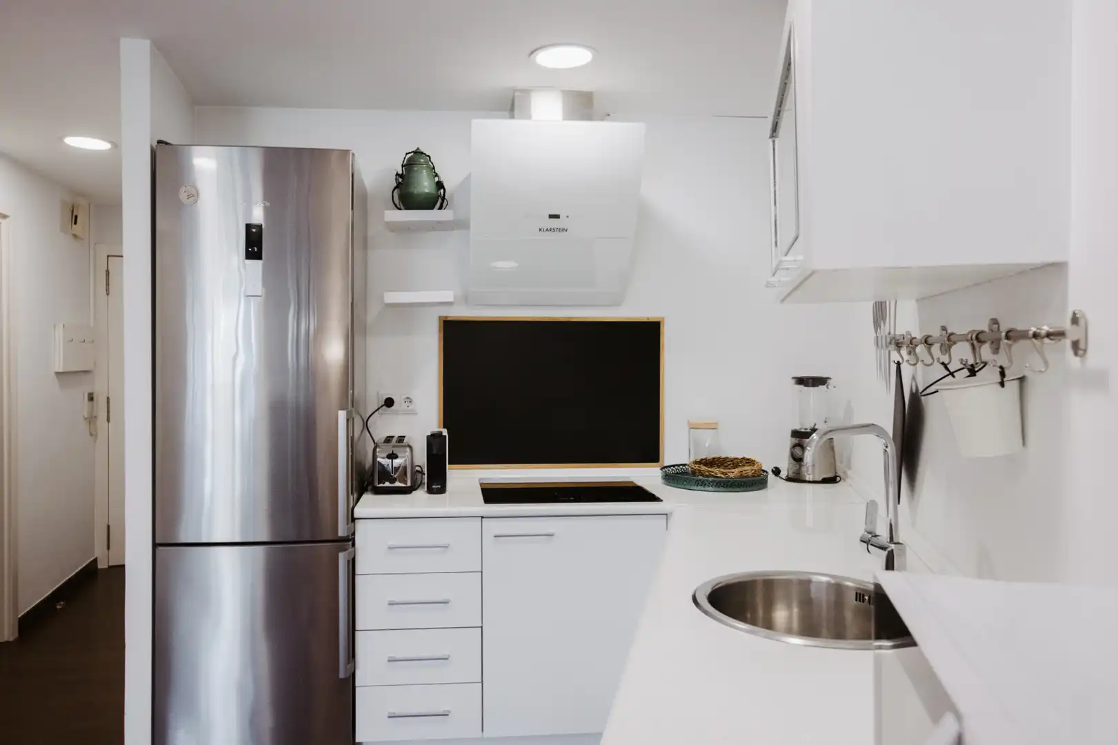 Kitchen of Apartments for rent in Calpe / Calp  with Air Conditioner, Heating and Parquet flooring
