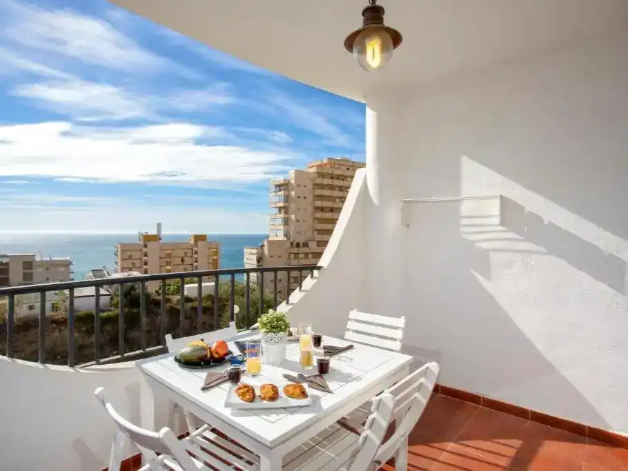 Terrassa de Apartament de lloguer en Torreblanca del Sol