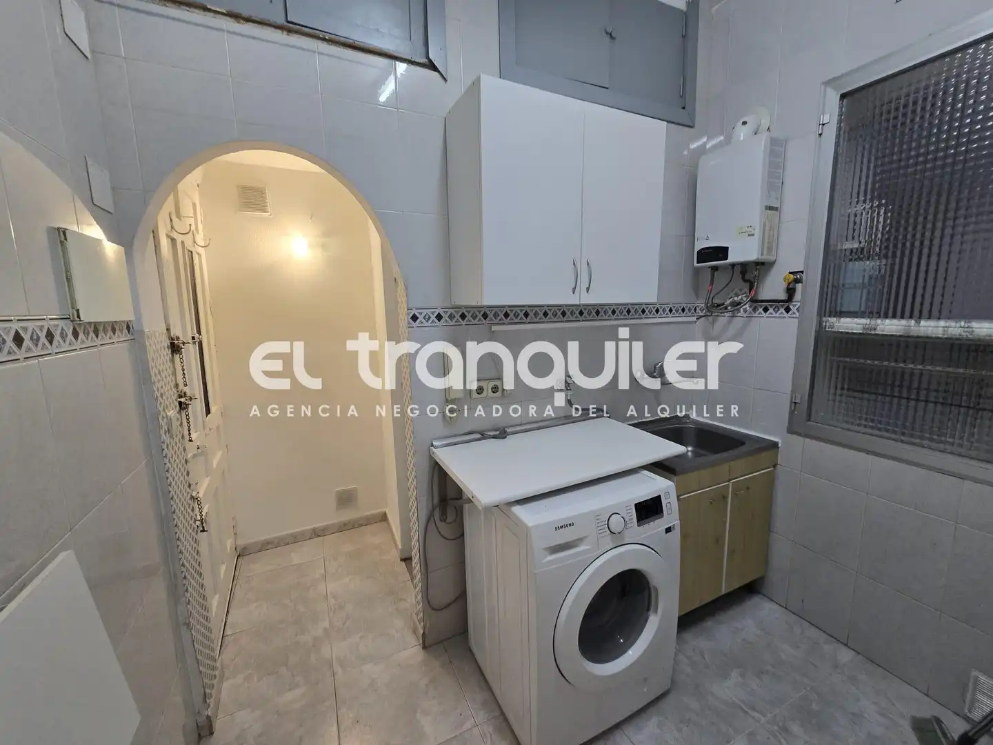 Cocina de Estudio de alquiler en Madrid