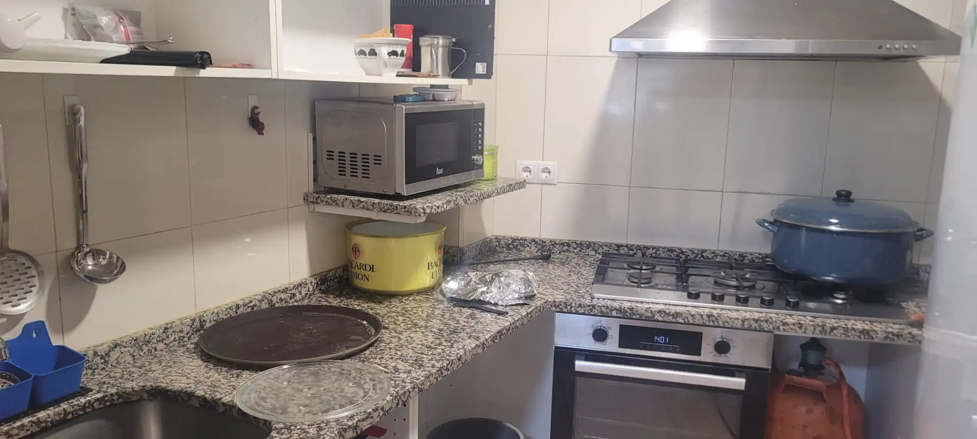 Cocina de Local de alquiler en Trazo con Terraza y Amueblado