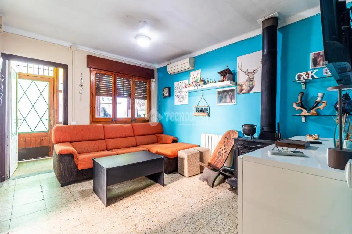 Sala d'estar de Casa o xalet en venda en Sant Cugat del Vallès amb Aire condicionat, Calefacció i Terrassa