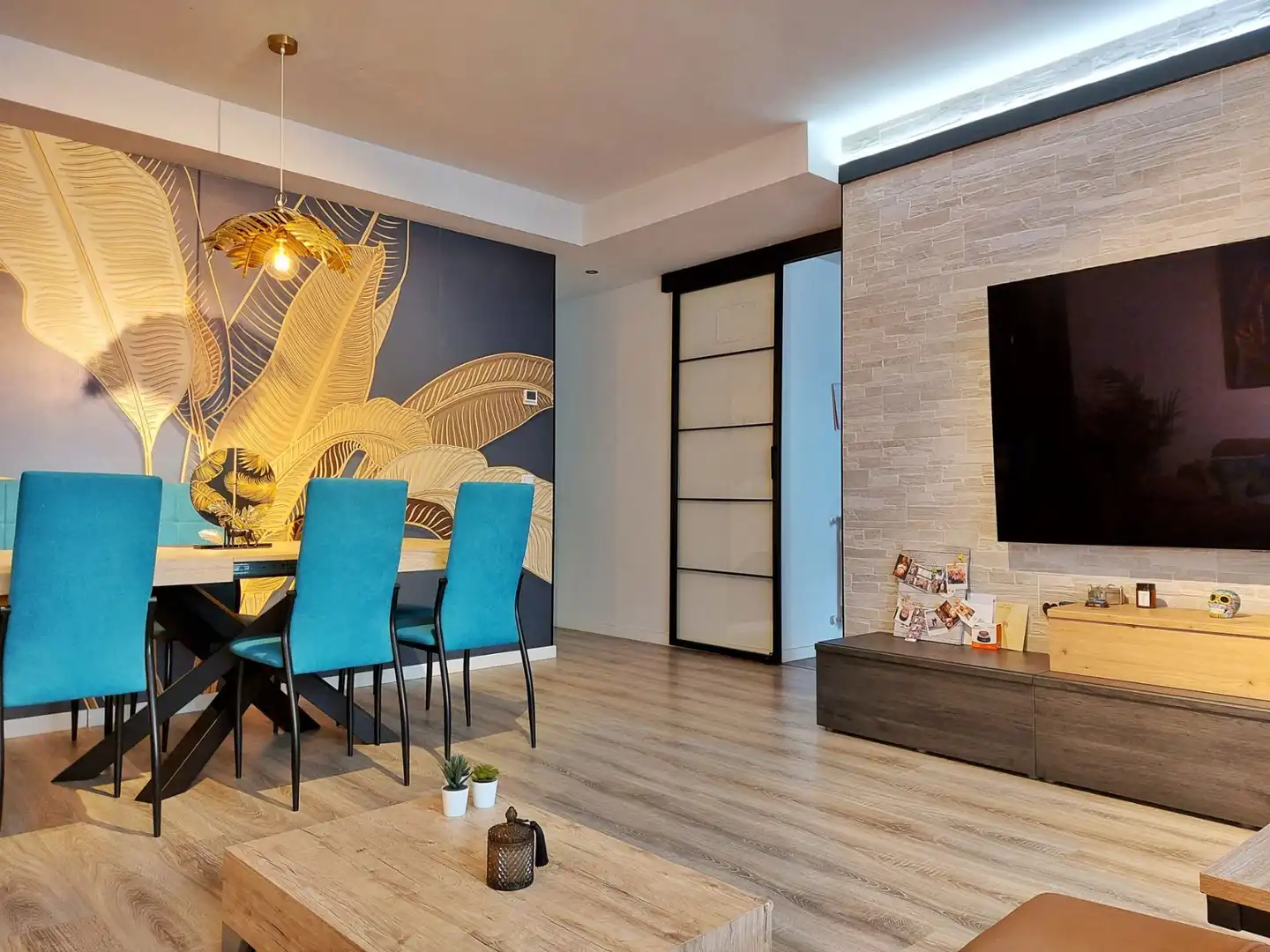 Sala de estar de Ático en venta en Arganda del Rey con Aire acondicionado, Calefacción y Terraza