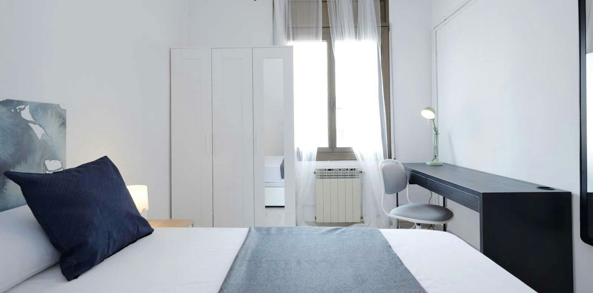 Dormitori de Pis per a compartir en  Barcelona Capital amb Calefacció, Rentadora i Internet