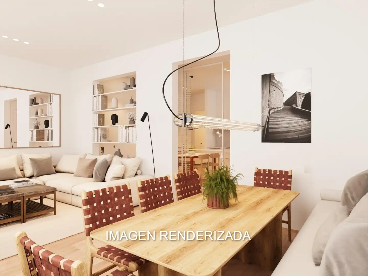 Dining room of Flat for sale in Barcelona  with Air Conditioner, Heating and Parquet flooring
