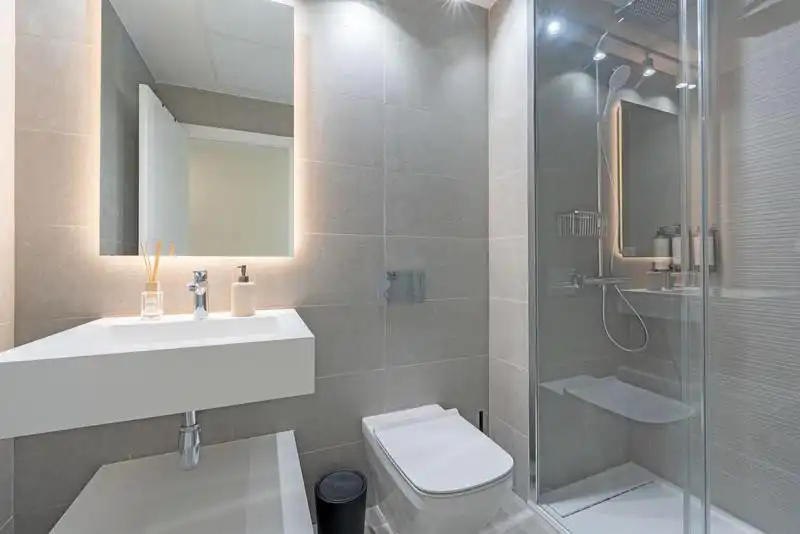 Bathroom of Attic for rent in Mijas  with Air Conditioner, Heating and Terrace