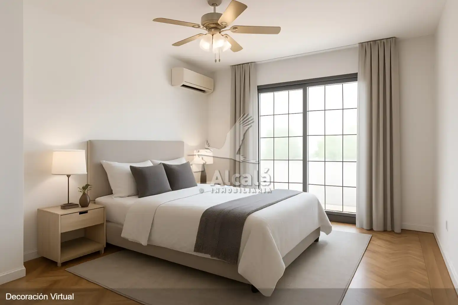 Habitación de Casa adosada en venta en Villalbilla con Aire acondicionado, Calefacción y Parquet