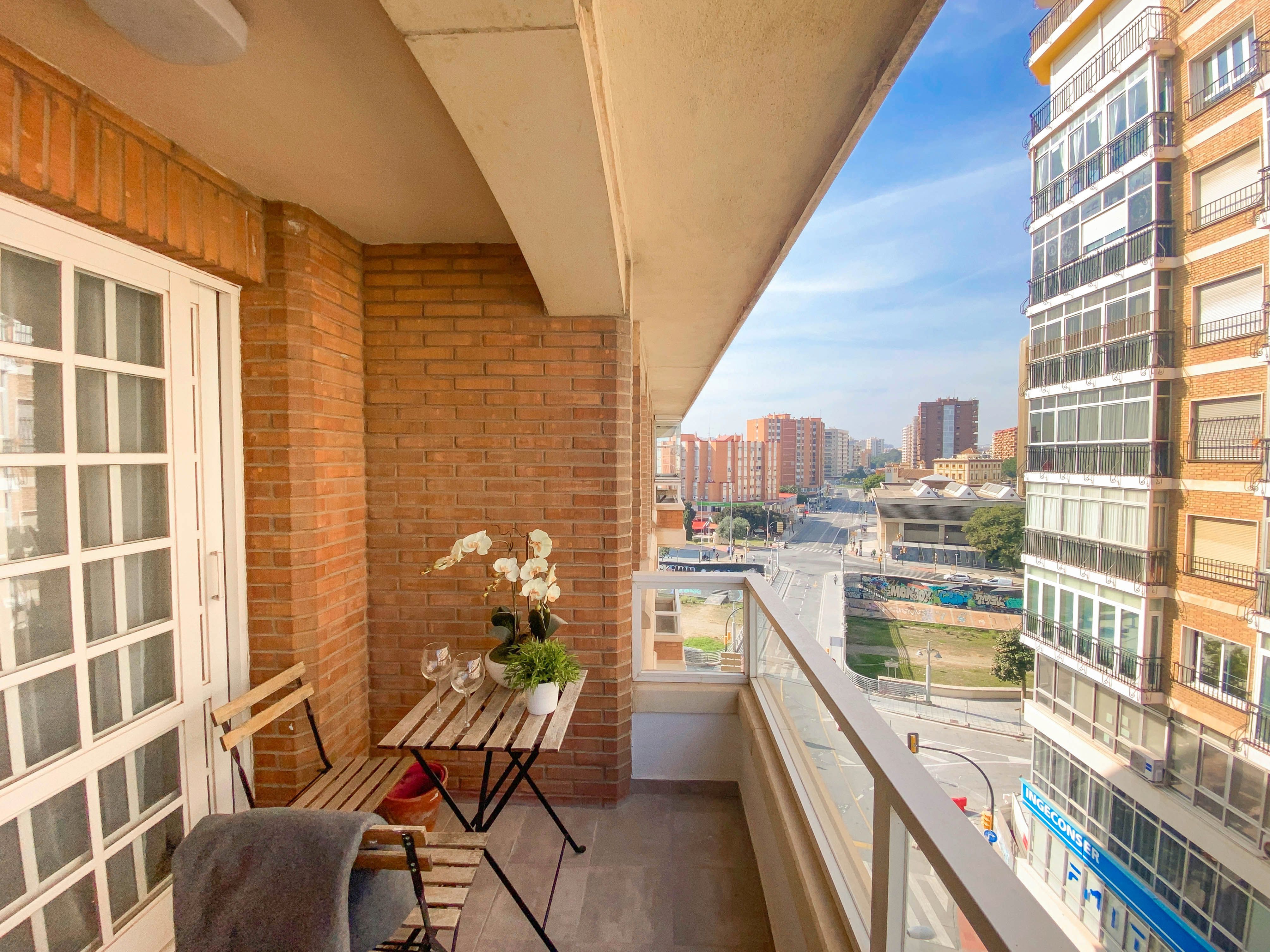 Terraza de Piso en venta en Málaga Capital con Aire acondicionado, Calefacción y Parquet