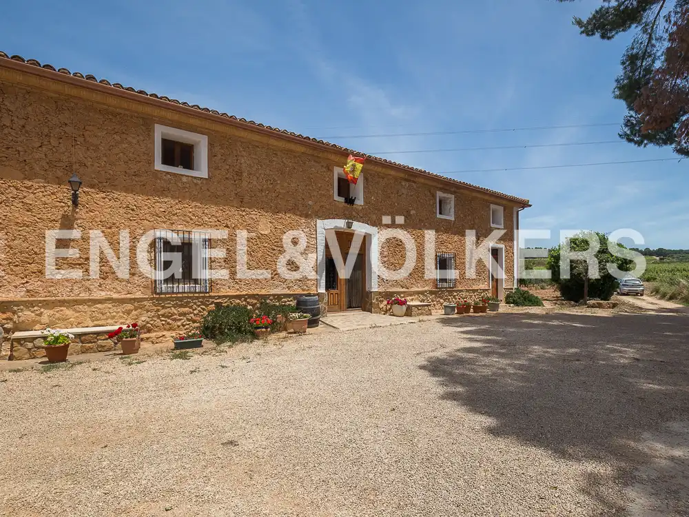 Vista exterior de Casa o chalet en venta en Mogente / Moixent con Calefacción y Jardín privado