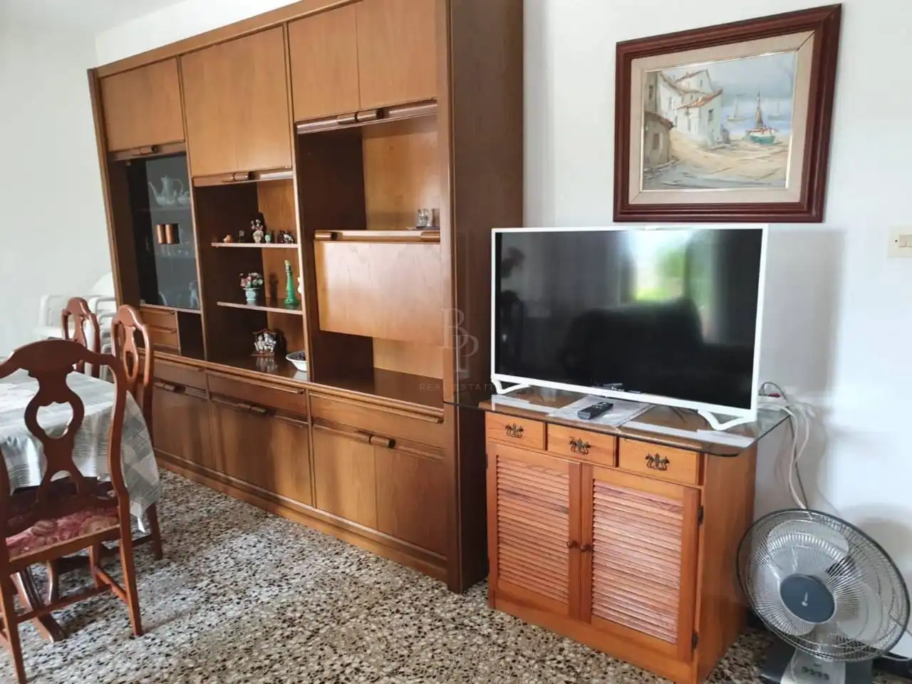 Sala de estar de Piso de alquiler en Vinaròs con Jardín privado, Terraza y Amueblado