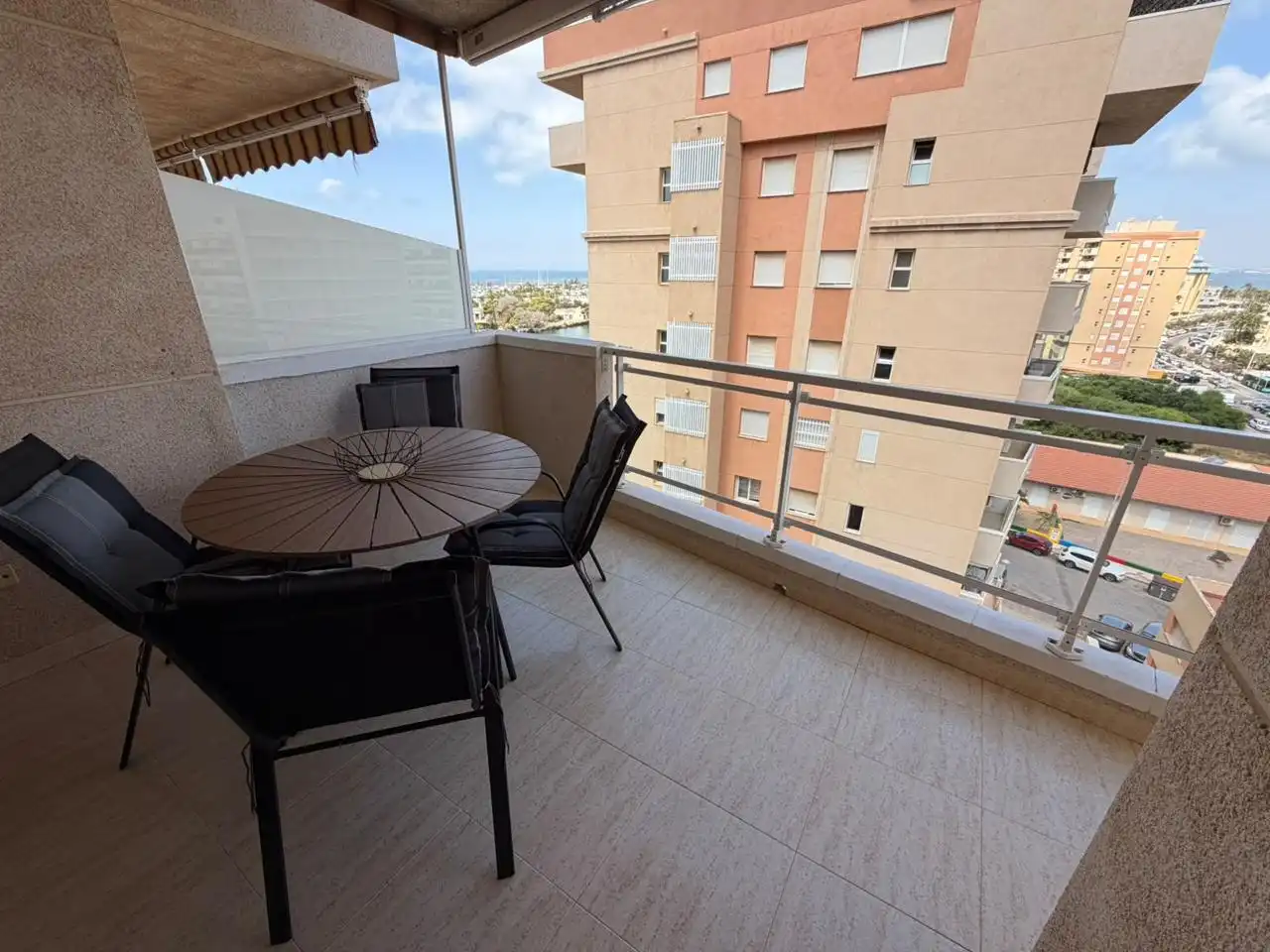 Terraza de Apartamento en venta en La Manga del Mar Menor con Aire acondicionado, Jardín privado y Terraza