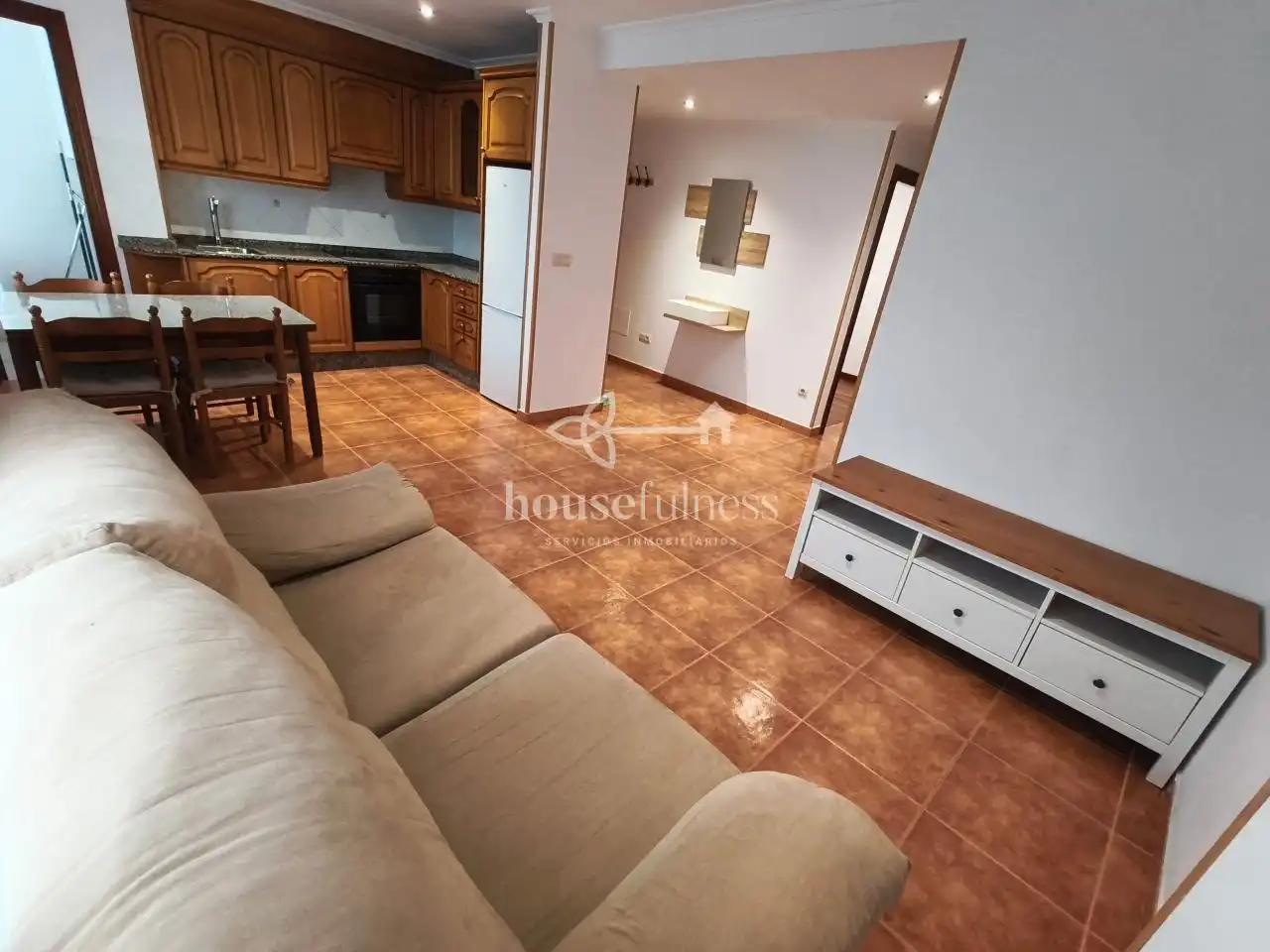 Sala de estar de Piso de alquiler en Narón con Calefacción