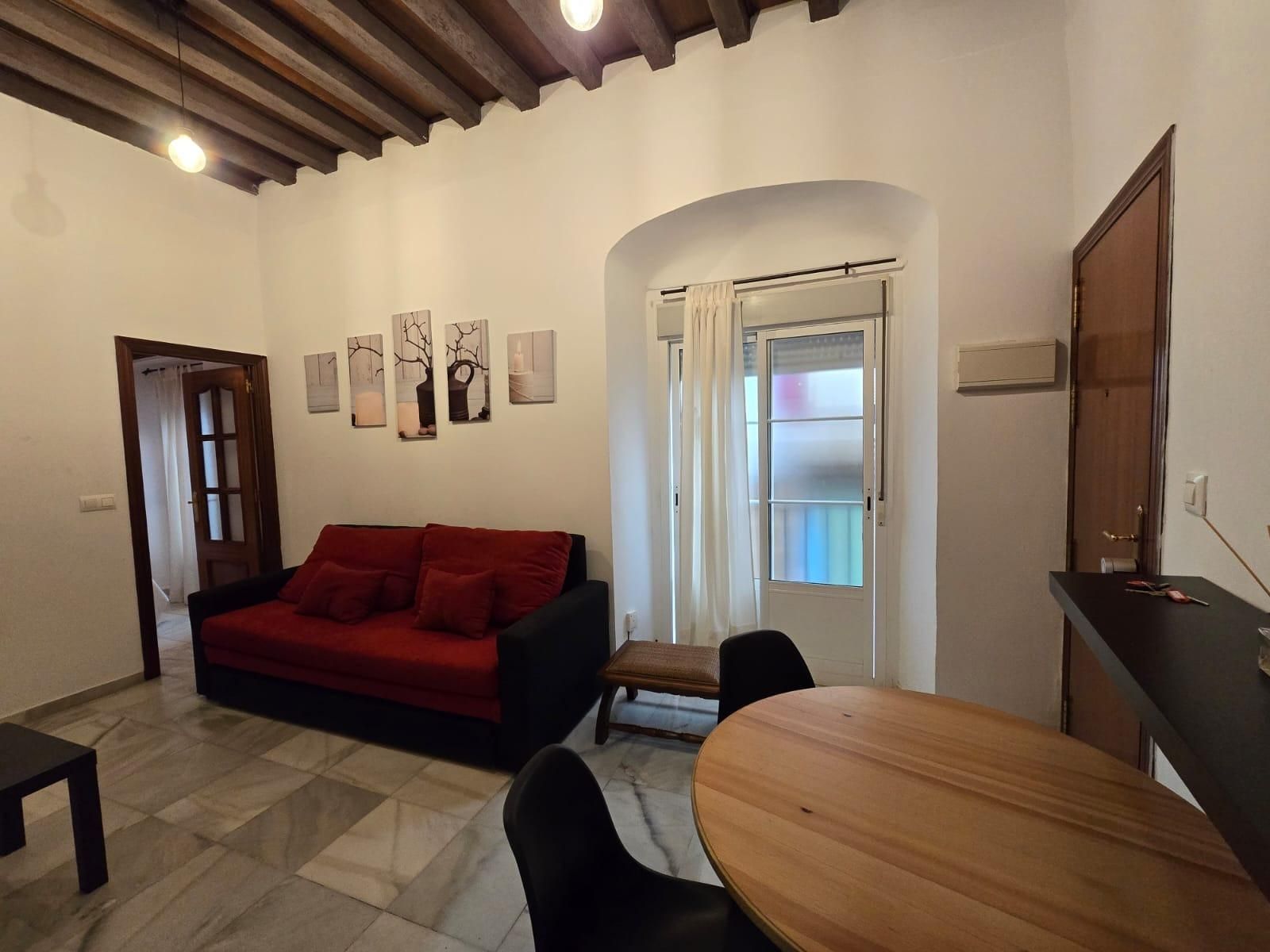 Sala d'estar de Pis en venda en  Cádiz Capital amb Balcó