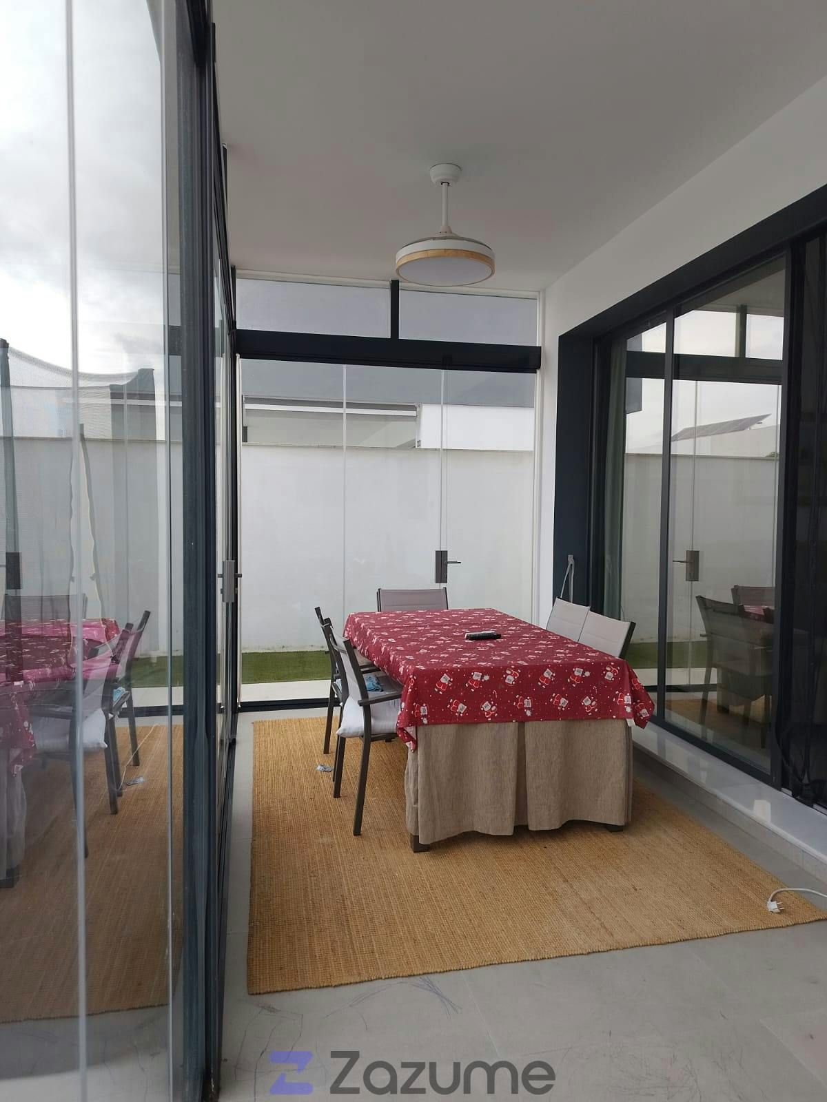 Terrace of Houses for rent in Umbrete  with Air Conditioner, Heating and Parquet flooring