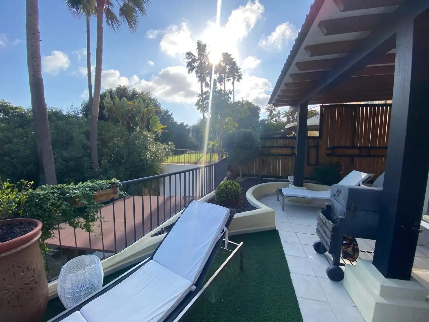 Terraza de Piso en venta en San Roque con Aire acondicionado, Jardín privado y Terraza