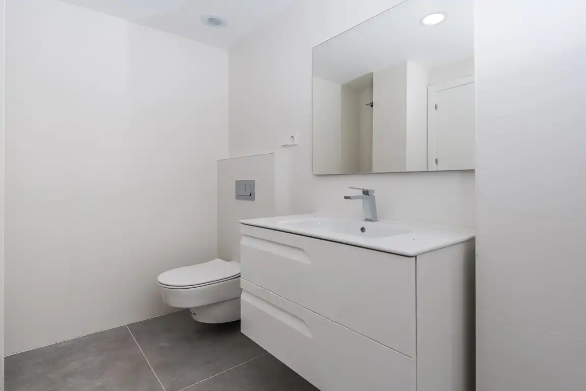 Bathroom of Flat for sale in Jávea / Xàbia  with Air Conditioner, Private garden and Storage room