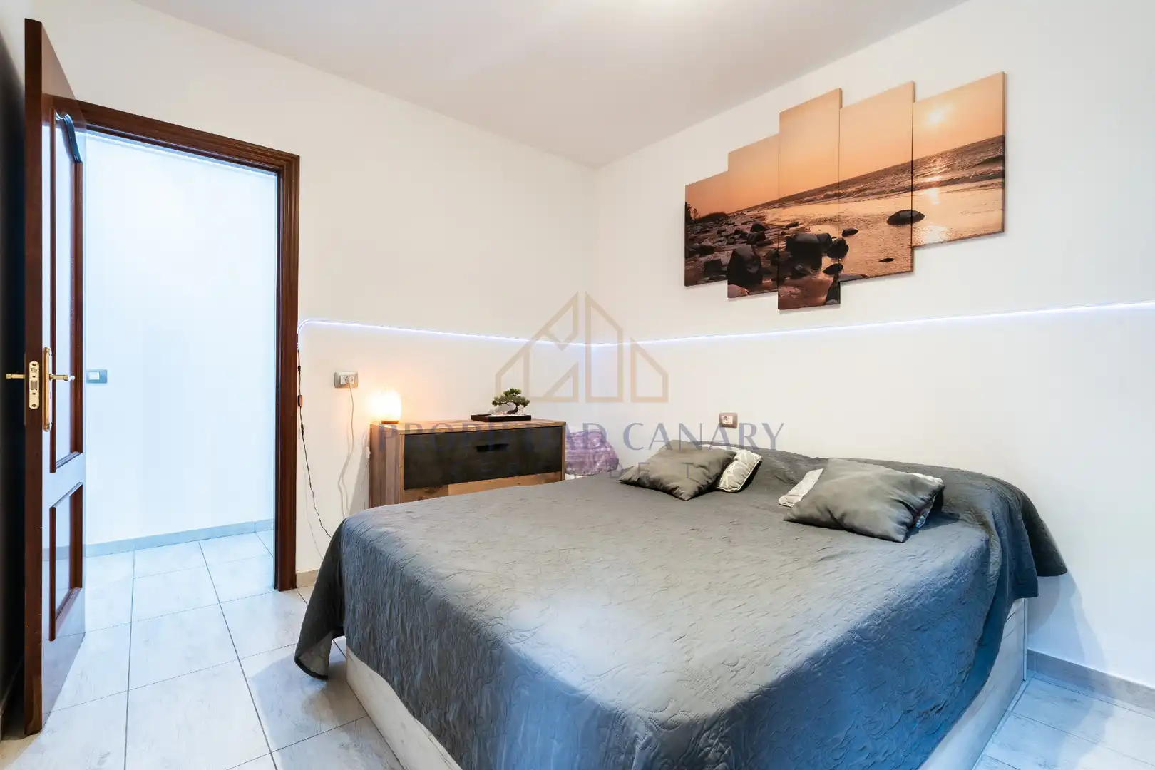 Bedroom of Flat for sale in Arona  with Air Conditioner, Terrace and Furnished