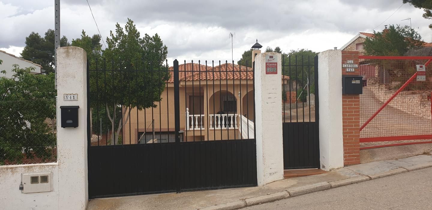 Vista exterior de Casa o xalet en venda en Zarza de Tajo